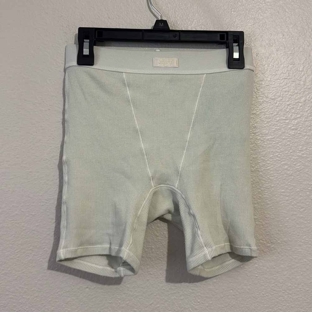 Skims Cotton Ribbed Brief Boxer Short - Picture 2 of 6
